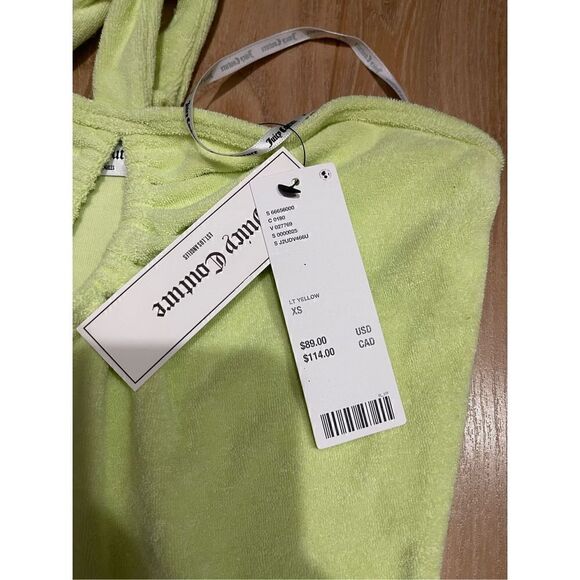 NWT Juicy Couture UO Exclusive Terrycloth Keyhole Mini Dress XS - Picture 2 of 6